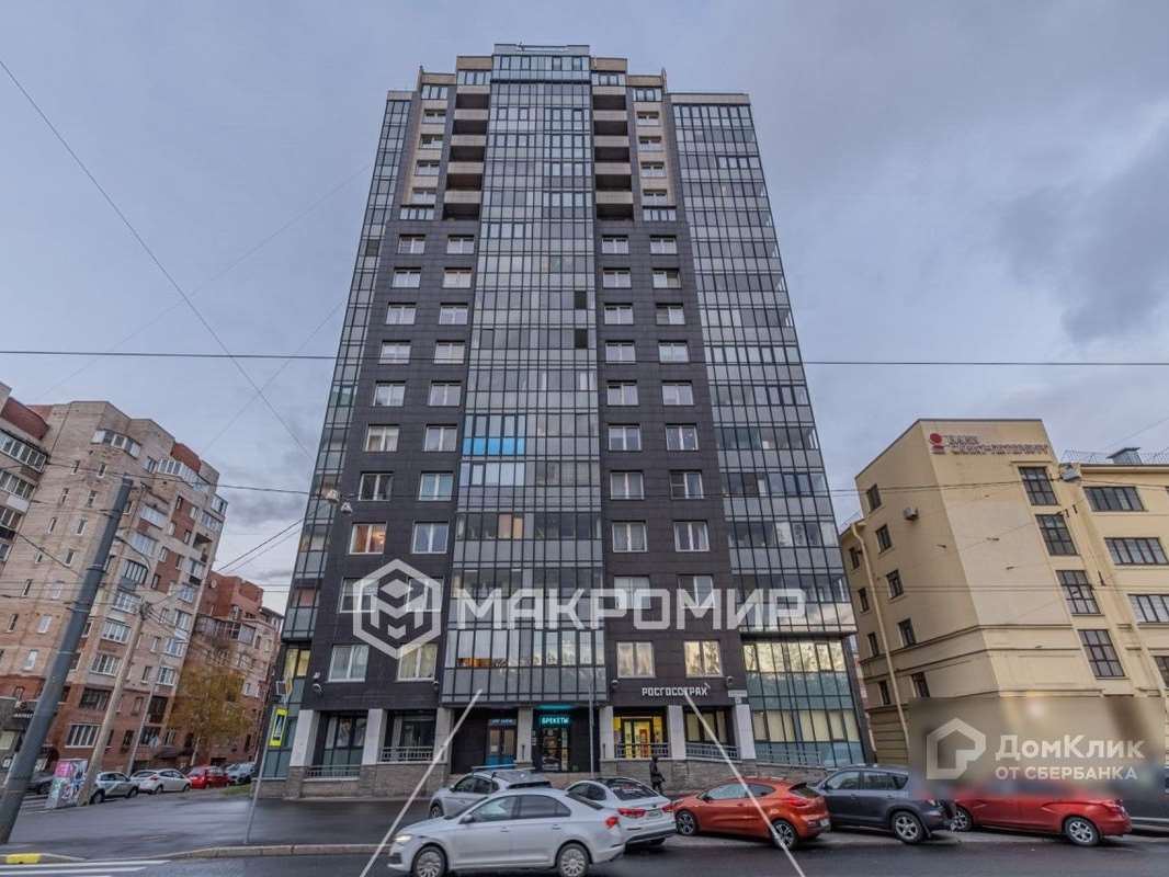 Двухкомнатная квартира пр. Лесной (МО №12 "Сампсониевское") проспект, 67 к. 1, фото №10