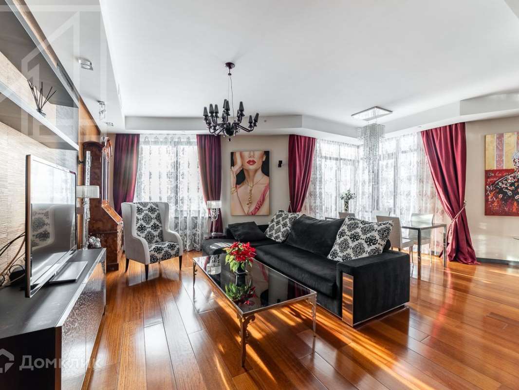 Трехкомнатная квартира Мосфильмовская улица, 70 к. 2, фото №10