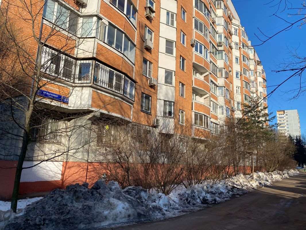 Однокомнатная квартира 11-я Парковая улица, 25, фото №3
