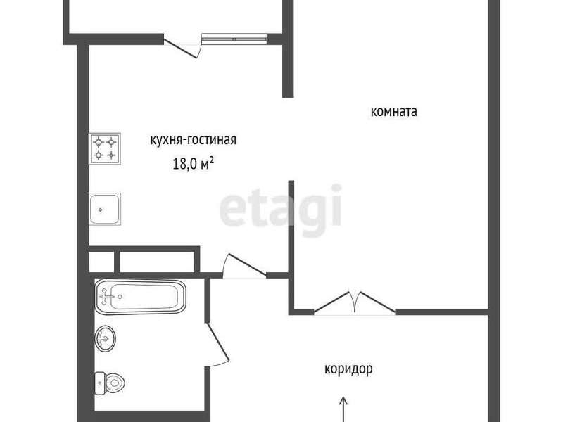 Однокомнатная квартира Екатеринбург улица, фото №1