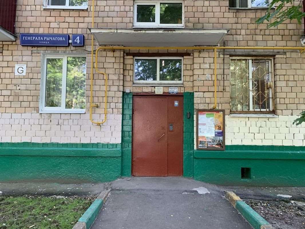 Двухкомнатная квартира Генерала Рычагова улица, 4, фото №10