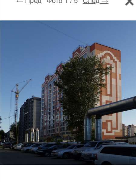 Однокомнатная квартира Овражный улица, 19, фото №4