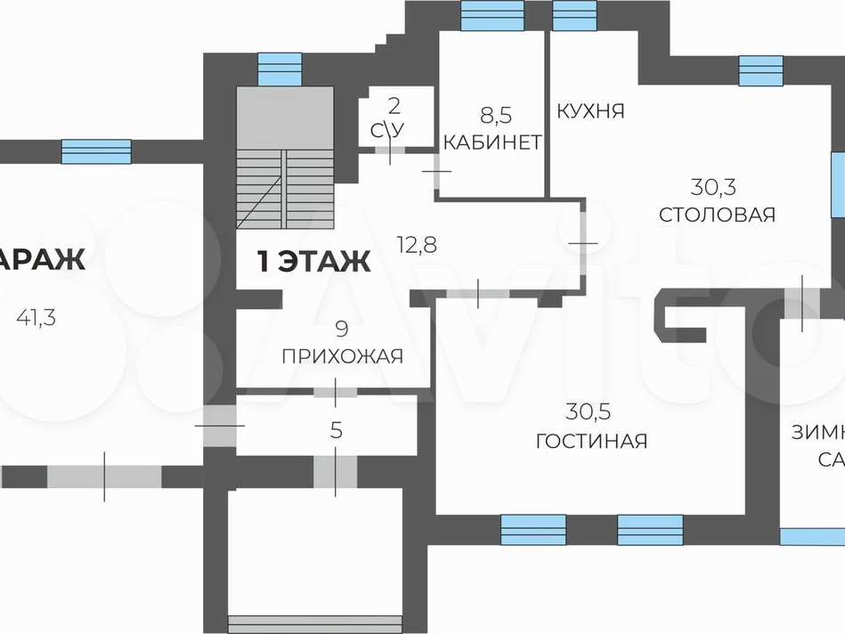 Дом 4 комнаты 2 улица, 3, фото №2