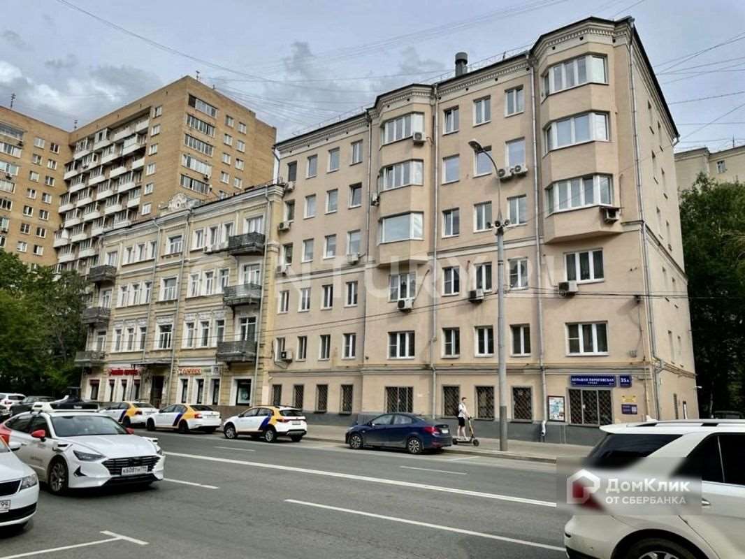 Однокомнатная квартира Большая Пироговская улица, 35, фото №6