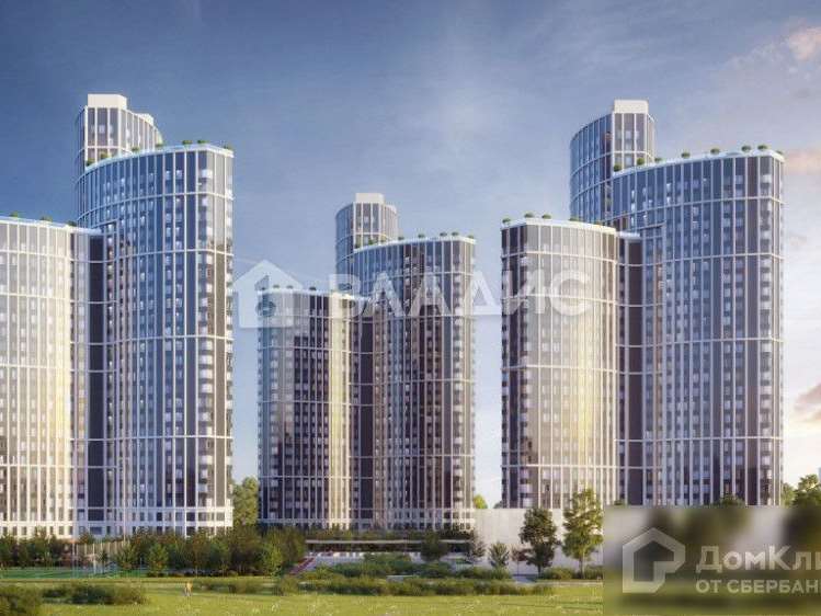 Однокомнатная квартира ул. Лобачевского улица, 120 к. 1, фото №1