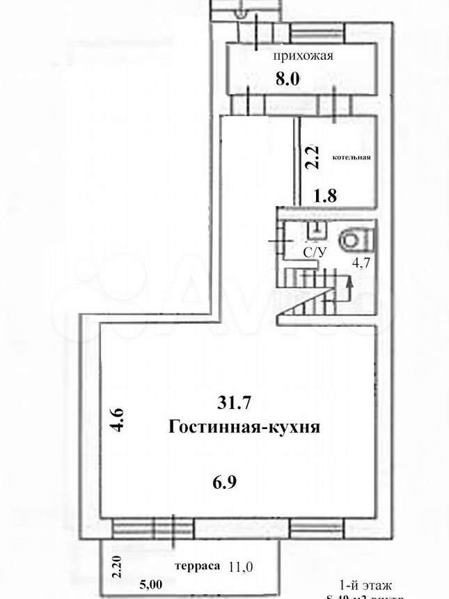 Дом  комнаты Московская улица, фото №6