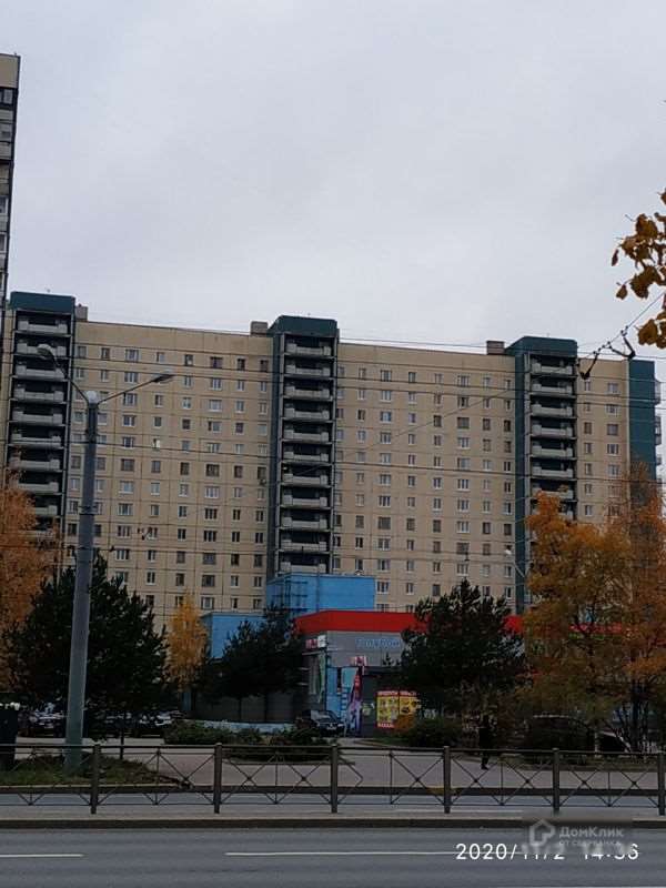 Двухкомнатная квартира пр. Комендантский проспект, 24 к. 3, фото №4