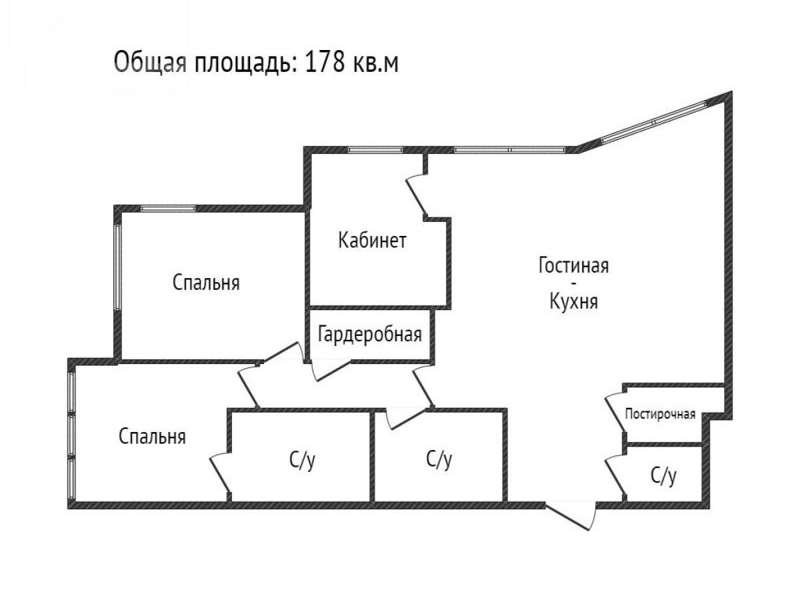 4-х комнатная квартира 11 улица, фото №4