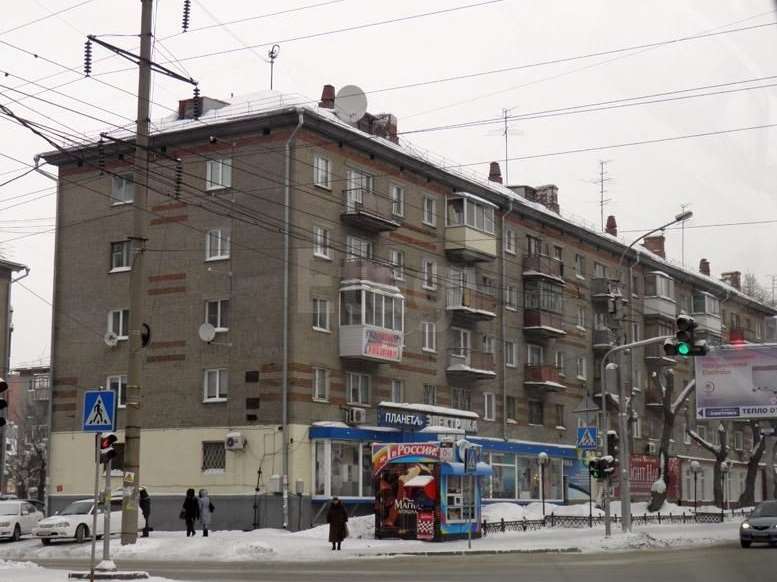 Однокомнатная квартира Новосибирск улица, фото №1