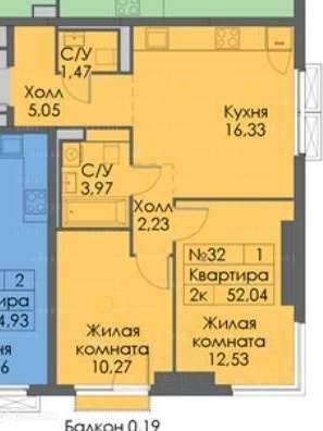 Двухкомнатная квартира Очаковское шоссе, 5 к. 4, фото №7