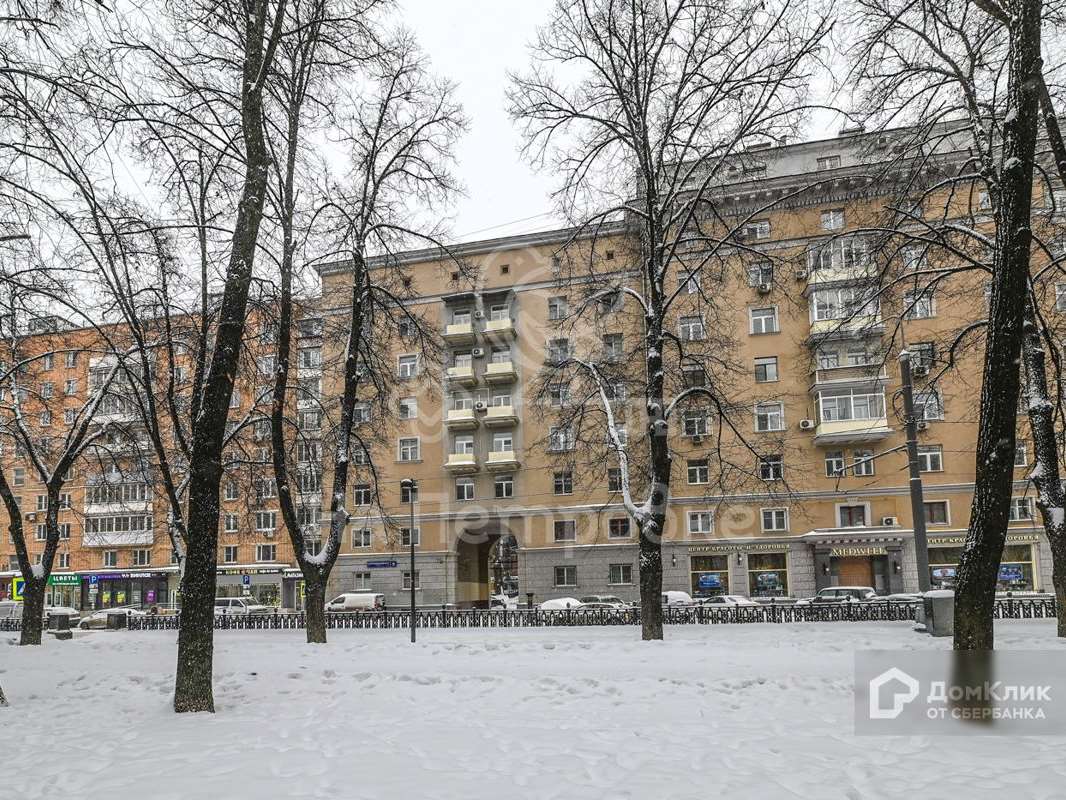 Трехкомнатная квартира Серпуховский Вал улица, 9, фото №1